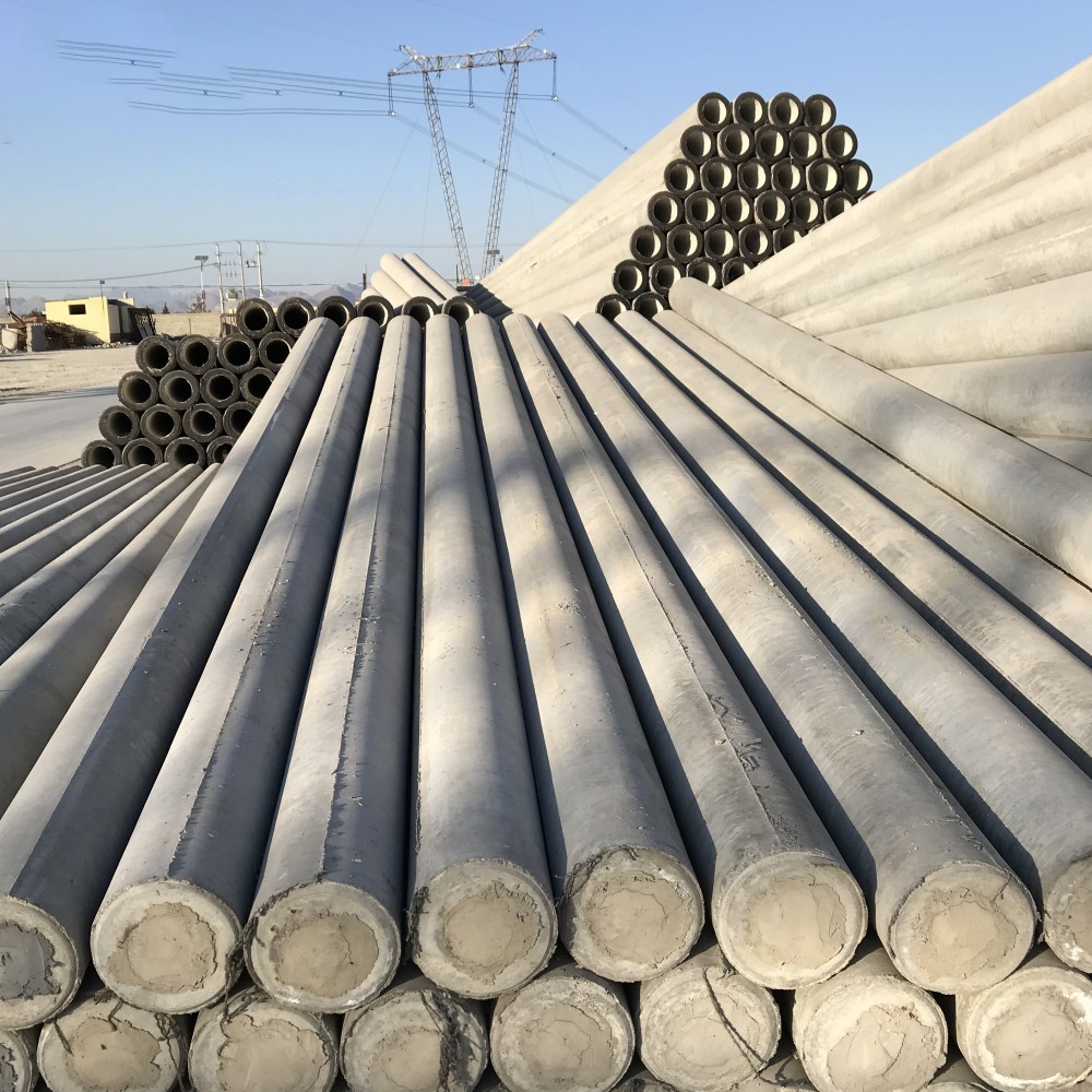 伊金霍洛190×18米非预应力水泥电线杆